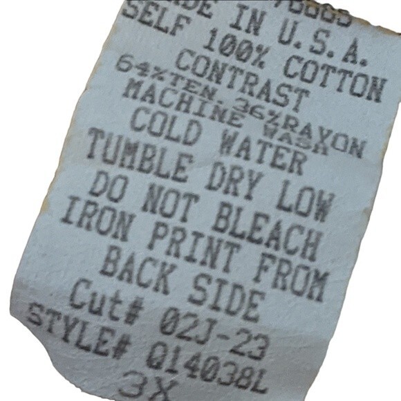 Julie Mango relaxed pull on elastic waist peachy cotton athleisure pants 3X - Picture 4 of 10